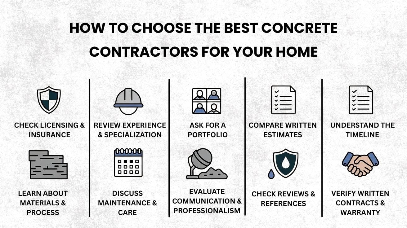 Choosing the Best Concrete Contractor | Rocking S Concrete