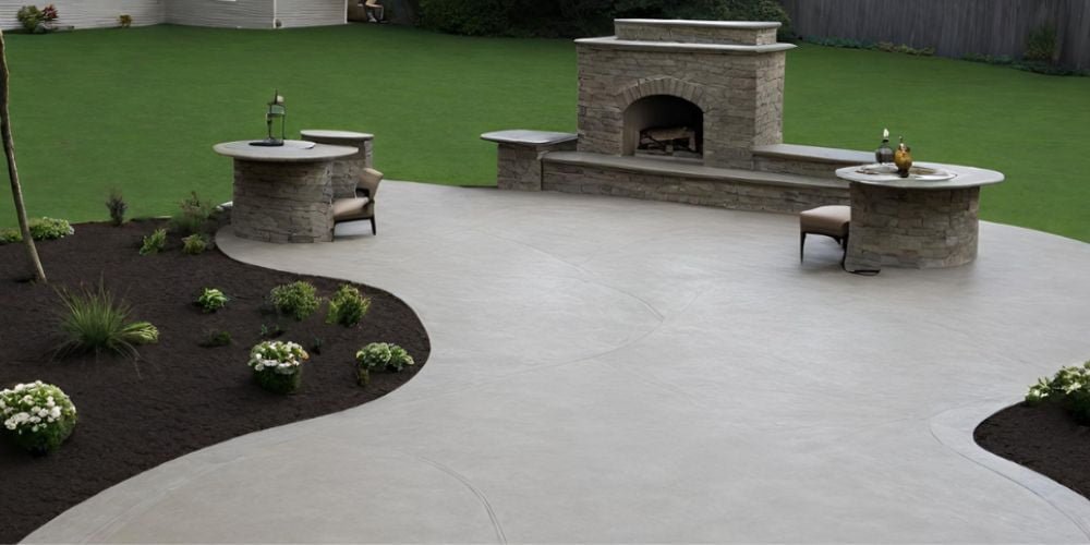 Poured Concrete Patios