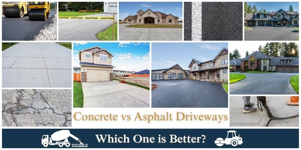 Concrete vs Asphalt Driveways: Which One Suits You Best?