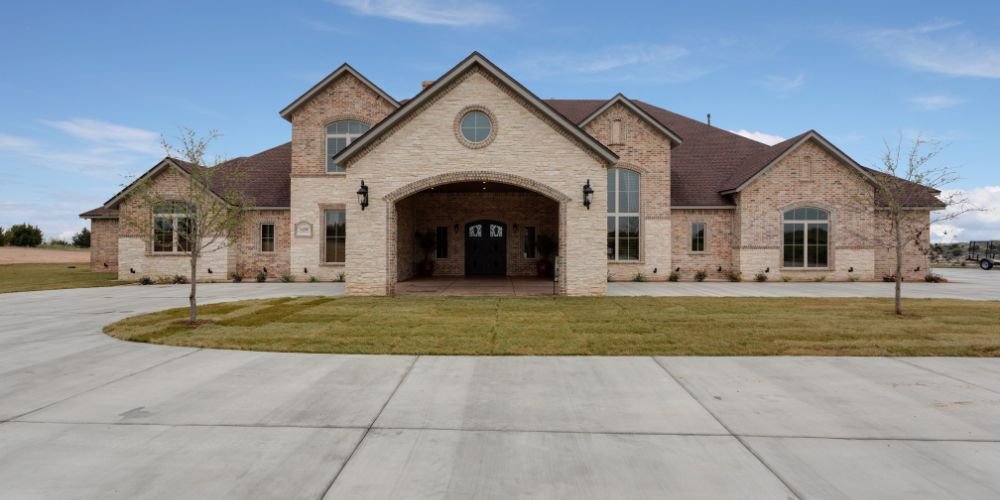 concrete driveway