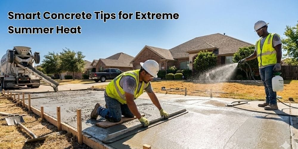 Best Practices for Pouring Concrete in Hot Weather